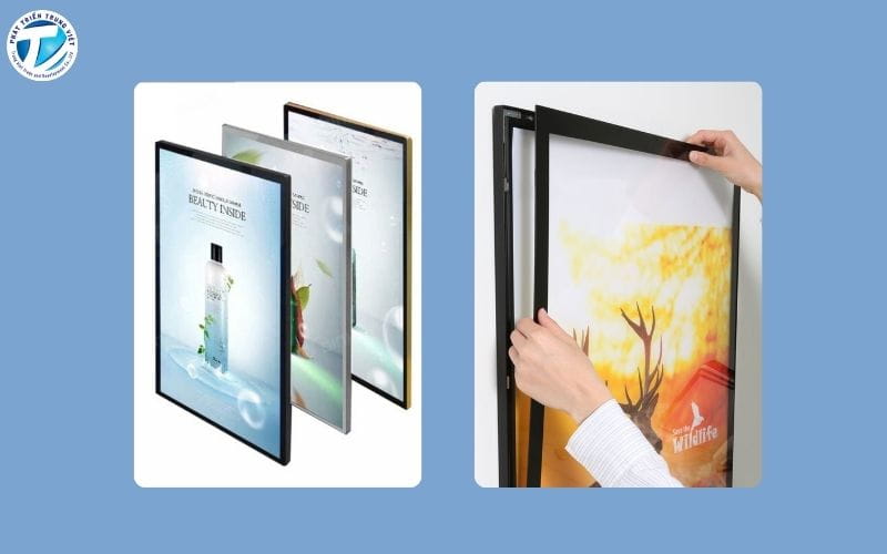 Khung tranh điện siêu mỏng có thiết kế tinh tế